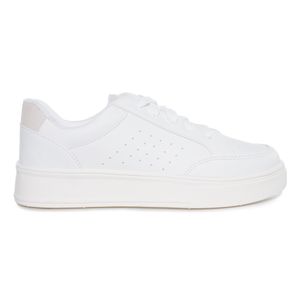 Tênis Casual M Shuz Feminino Branco