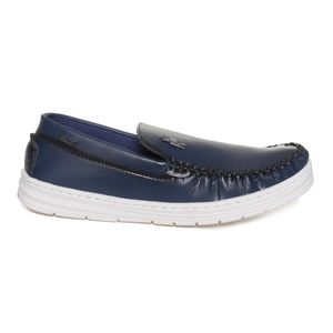 Sapato Mocassim OPX Avilla Masculino Azul