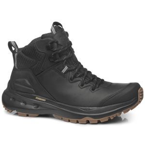 Bota Trekking  em Couro Pegada Masculina Preta