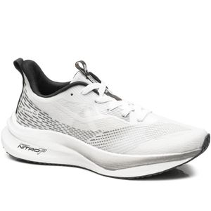 Tênis Esportivo em Tecido Pegada Masculino Off White