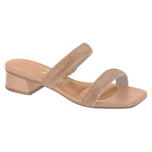 Tamanco Ouro Rosado Vizzano Feminino