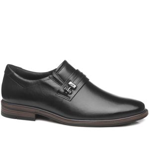 Sapato Social  em Couro Pegada Masculino Preto