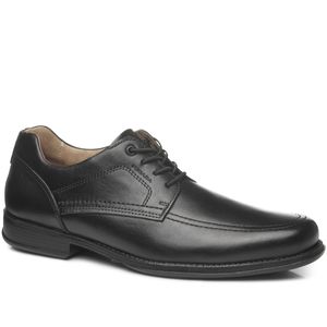 Sapato Social Pegada em Couro Masculino Preto