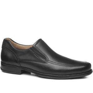 Sapato Social Pegada em Couro Masculino Preto