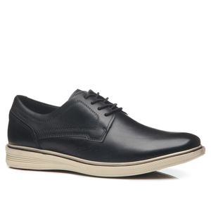 Sapato Social Pegada em Couro Masculino Preto