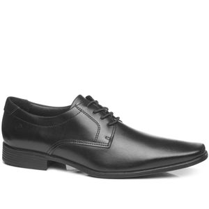 Sapato Social Pegada em Couro Masculino Preto