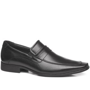 Sapato Social Pegada em Couro Masculino Preto