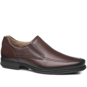 Sapato Social  em Couro Pegada Masculino Marrom