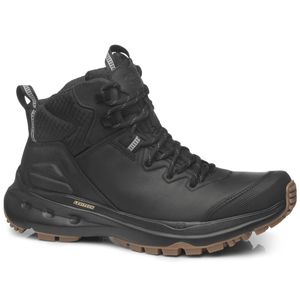 Bota Trekking  em Couro Pegada Masculina Preta