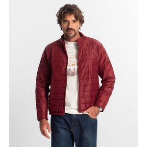 Jaqueta Masculina Em Microfibra Diametro Vermelho