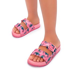 Tamanco Grendene Kids Papete Stitch Summer Infantil Rosa