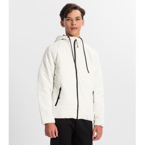 Jaqueta Puffer Juvenil Unissex Minty Bege