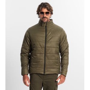 Jaqueta Masculina Em Microfibra Diametro Verde