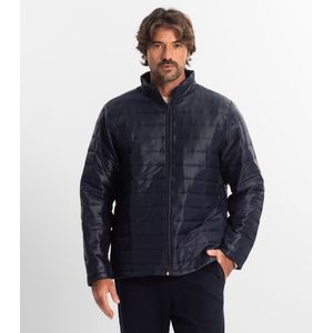 Jaqueta Masculina Em Microfibra Diametro Azul