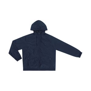 Jaqueta Masculina Plus Size Com Capuz Diametro Azul