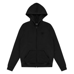 Jaqueta Masculina Moletom Com Capuz Diametro Preta