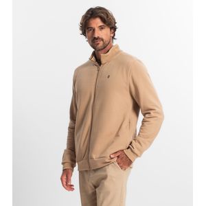 Jaqueta Masculina Em Moletom Diametro Marrom