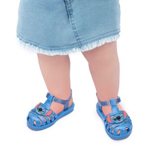 Sandalia Grendene Kids Disney Bebe Azul