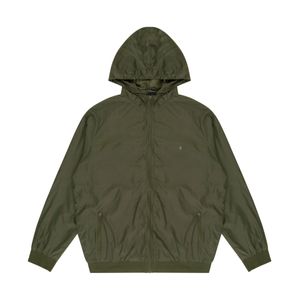 Jaqueta Masculina Plus Size Com Capuz Diametro Verde