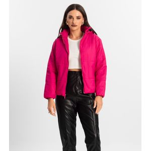 Jaqueta Feminina Com Capuz Endless Rosa