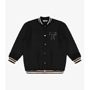 Jaqueta Infantil Masculina Bomber Trick Nick Preto