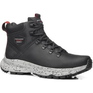 Bota Trekking em Couro Pegada Masculina Preta