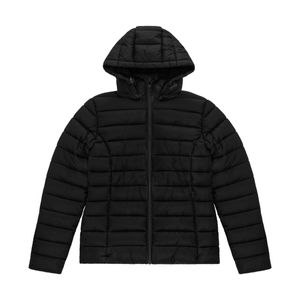 Jaqueta de Microfibra Puffer Feminina Endless Preta