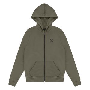 Jaqueta Masculina Moletom Com Capuz Diametro Verde