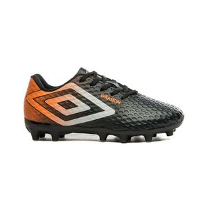 Chuteira de Campo Umbro Warskin Juvenil Preta