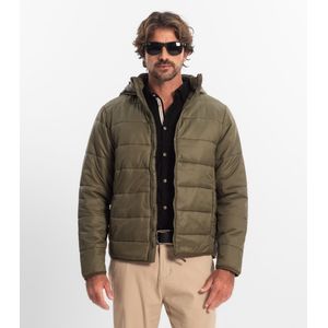 Jaqueta Com Capuz Masculina Diametro Verde