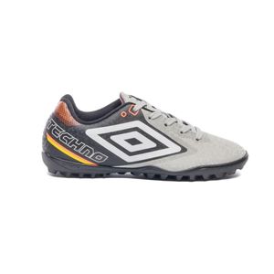 Chuteira de Society Umbro Techno II Juvenil Cinza