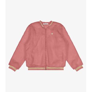 Jaqueta Bomber Pelo Safira Trick Nick Infantil Rosa