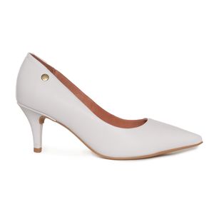 Scarpin Vizzano Salto Baixo Feminino Branco