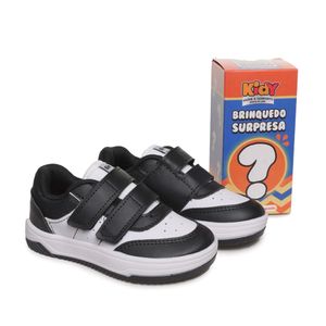 Tênis Kidy Brinquedo Surpresa Infantil Preto