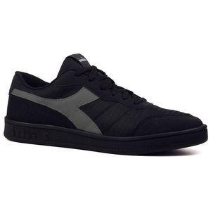 Tênis Casual Unissex Diadora Castello Preto e Chumbo