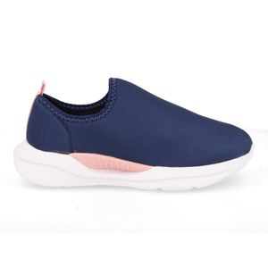 Tênis Molekinha Slip On Perola Infantil Marinho