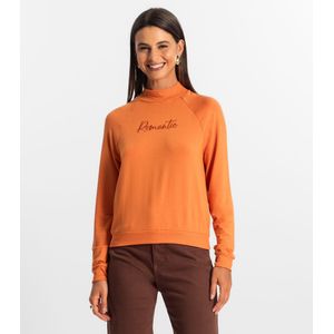 Blusão Raglan Feminino Rovitex Laranja