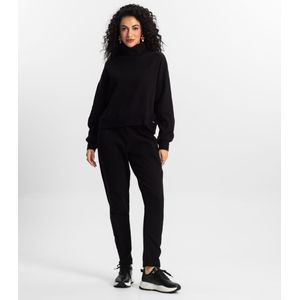 Conjunto Blusão com Calça Feminino Rovitex Preto