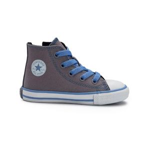 Tênis All Star Ct As Side Zip Cinza Infantil