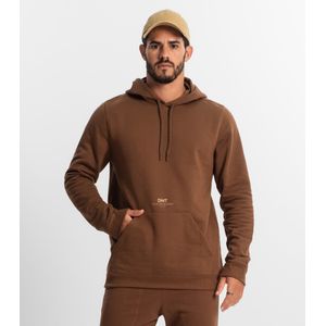 Blusão Masculino Com Capuz Diametro Marrom