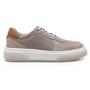 Tênis Democrata Denim Beat Pulse Masculino Cinza