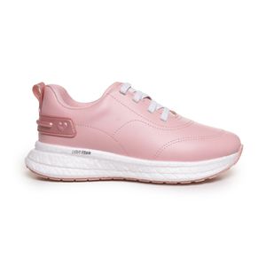 Tênis Moleca Casual Feminino Rosa