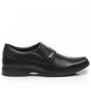 Sapato Social em Couro Pegada Masculino Preto