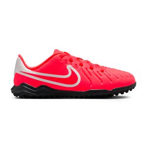 Chuteira Society Nike Legend 10 TF Juvenil Laranja