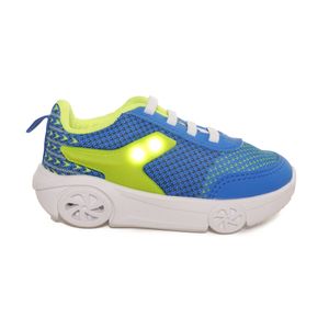 Tênis Casual Molekinho Speed Led Infantil Azul