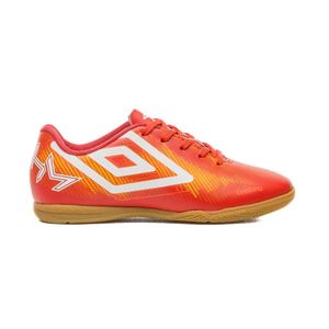 Chuteira de Futsal Umbro Heatmap Juvenil Vermelha