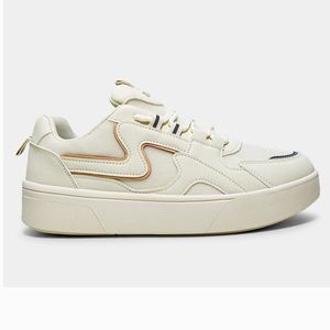 Tênis Casual Ramarim Fashion Feminino Bege
