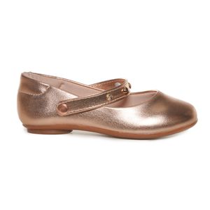 Sapatilha Molekinha Infantil Ouro Rosada