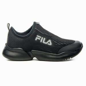 Tênis Infantil Slip On Fila Gamer Preto