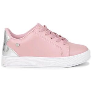 Tênis Infantil Molekinha Metal Glamour Menina  Rosa